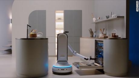 Samsung&#39;s Bot Handy robot helps with household chores