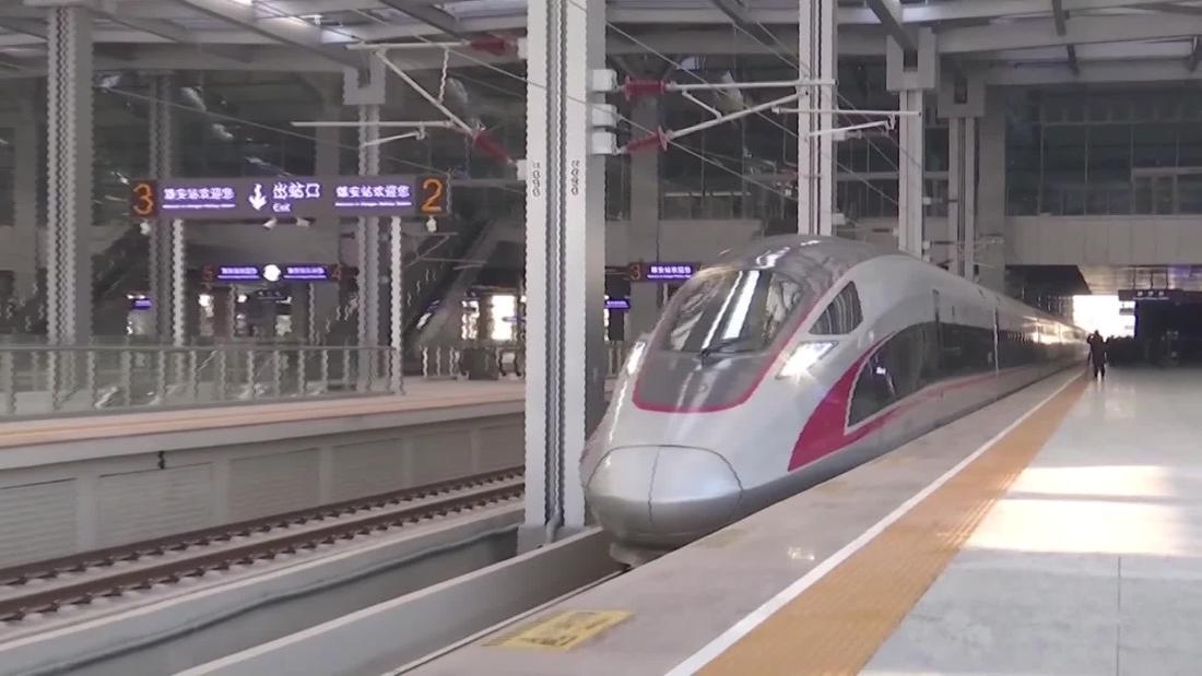 Conoce el nuevo tren bala de China que puede operar en medio de un frío