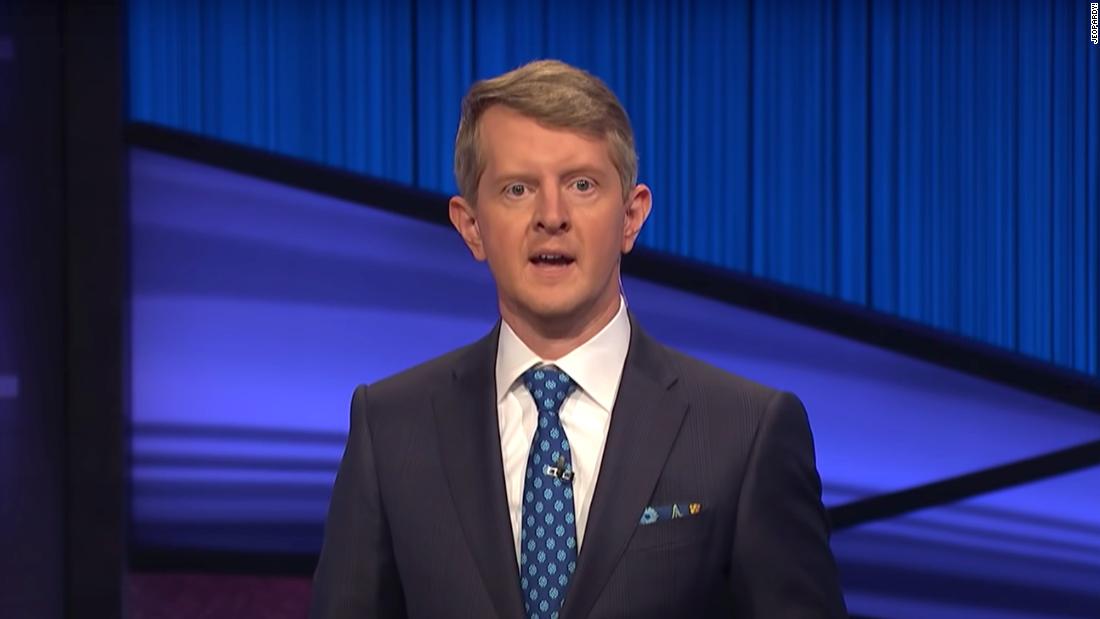 Ken Jennings offers “Jeopardy!”  and honors ‘the great Alex Trebek’