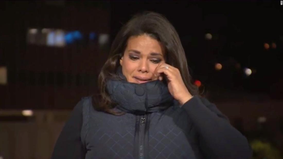 CNN’s Sara Sidner chokes on air: