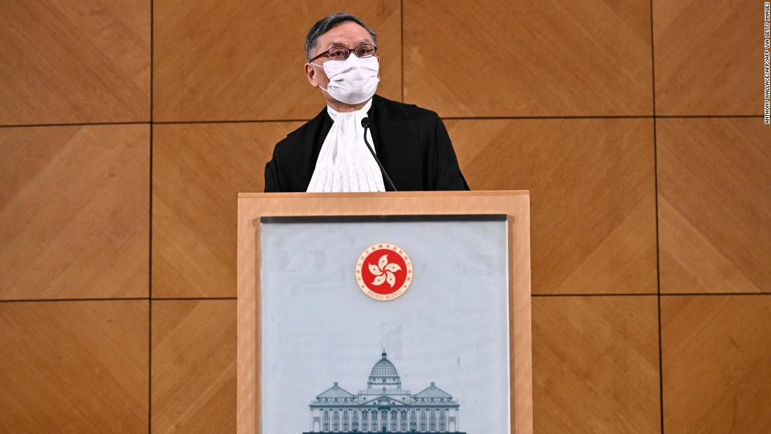 Hong Kong’s new chief justice has promised to uphold the city’s judicial independence.  Can he?