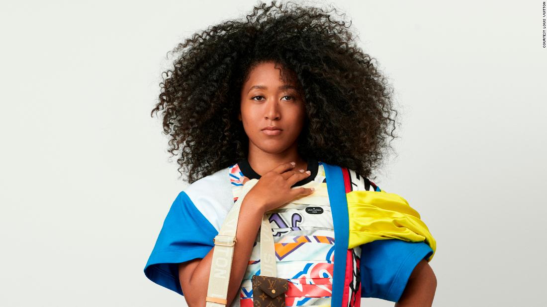 Naomi unveils Osaka as the new face of Louis Vuitton