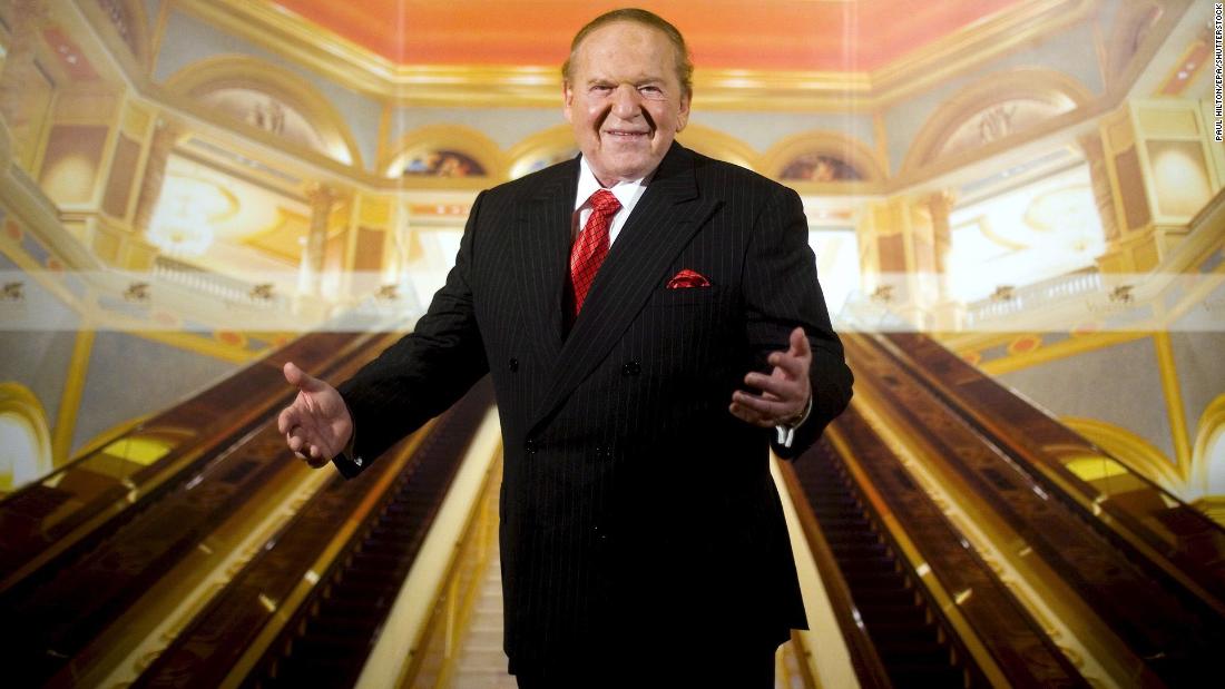 In pictures: Casino magnate Sheldon Adelson