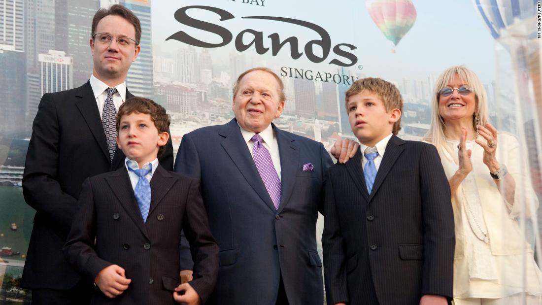How old is sheldon adelson