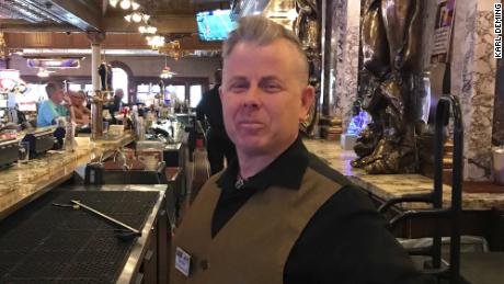 Brandon Geyer, a bartender in Las Vegas, said he had been unemployed since March.