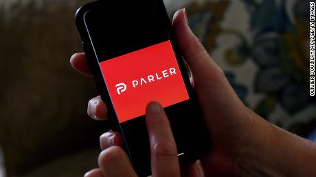 Parler&#39;s website shows signs of life with a brief message to &#39;lovers and haters&#39;