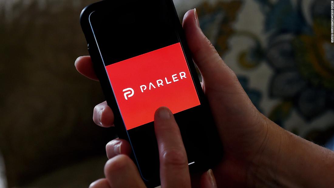 Parler's website is back online with a brief message to 'lovers and haters'