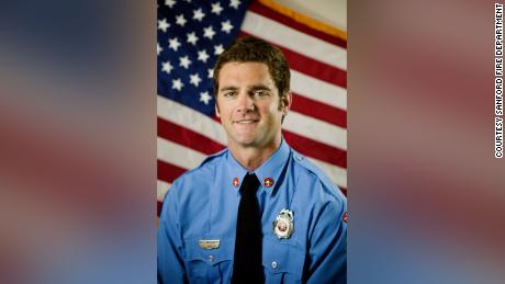 Andrew Williams is a firefighter-paramedic with the Sanford Fire Department.