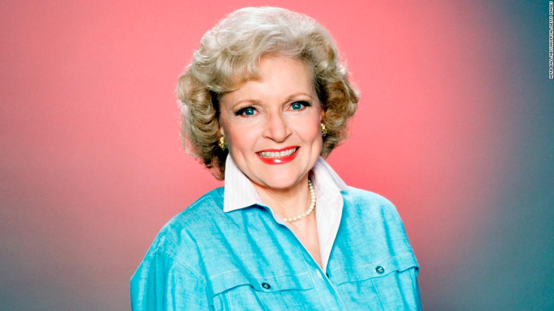Betty White poses for a portrait in the mid-1980s, when she starred in the hit sitcom &quot;The Golden Girls.&quot;