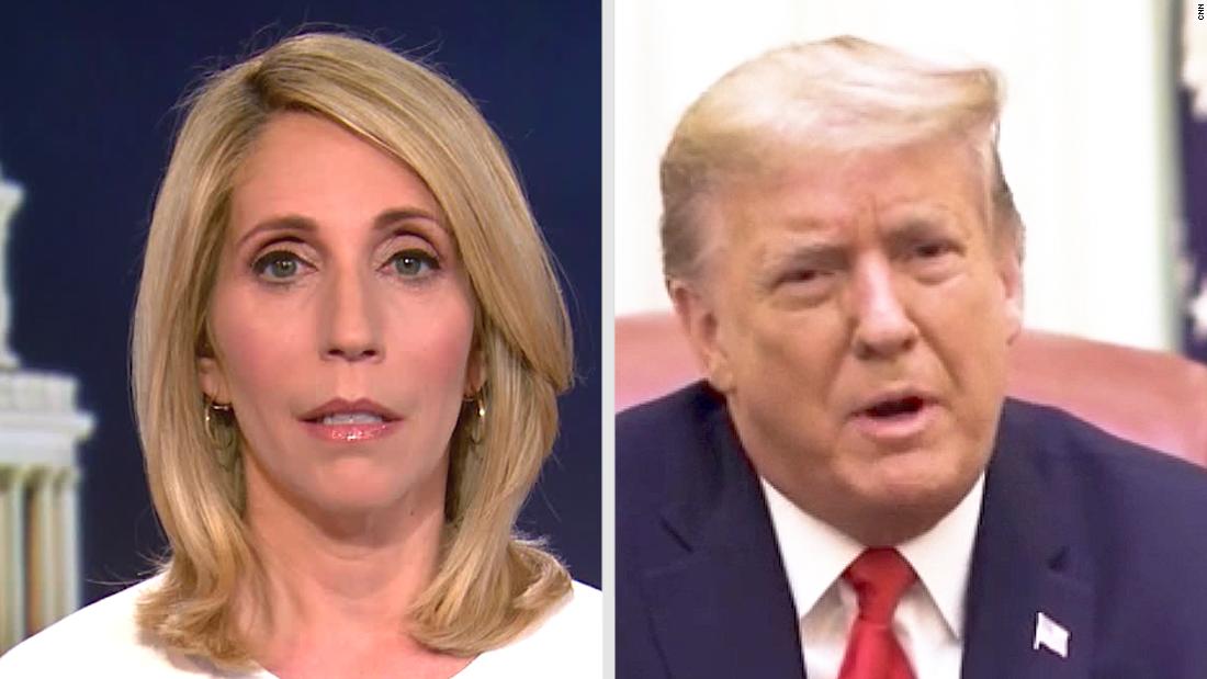 Give Me A Large Break Here Cnns Dana Bash Lambasts New Trump Video Cnn Video 2802