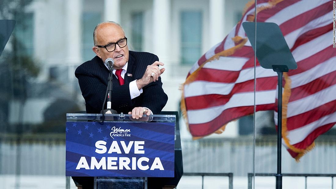 Rudy Giuliani voted with a sworn ballot, which he criticized in the failed efforts to overturn election results