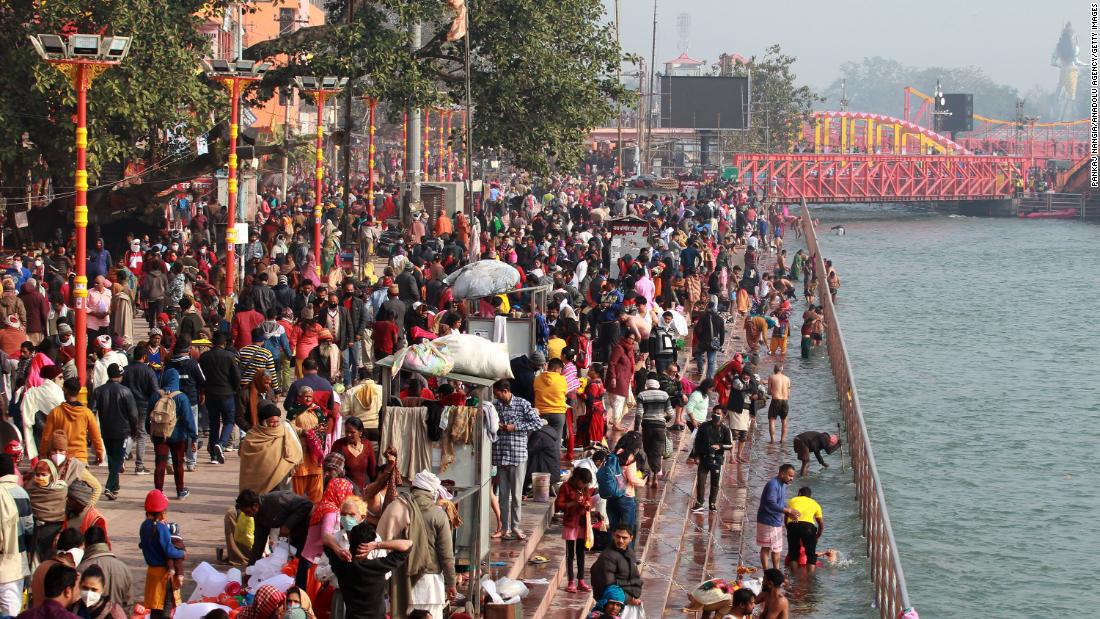 India celebrates Kumbh Mela, the largest pilgrimage in the world, despite the concerns of Covid-19