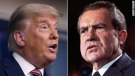 Les décisions de la Cour suprême du Watergate contre Nixon pourraient mettre fin aux privilèges administratifs de Trump