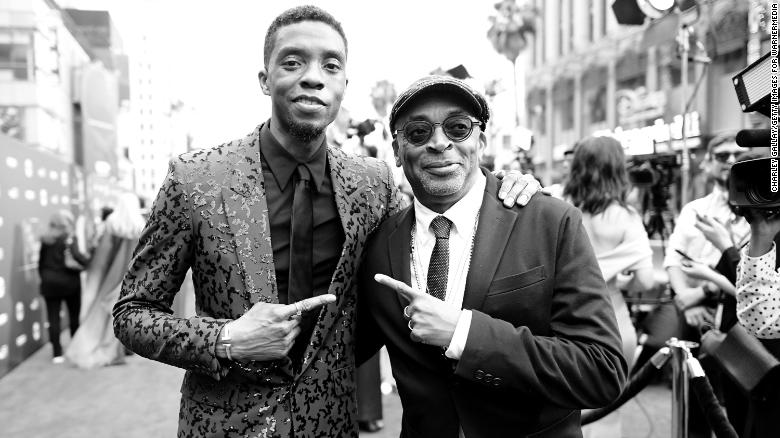 Spike Lee remembers Chadwick Boseman while accepting the American Cinematheque honor