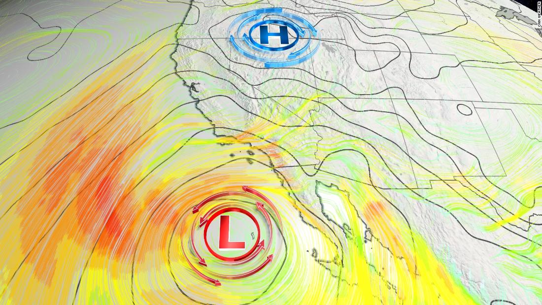 California is preparing for damaging winds this week