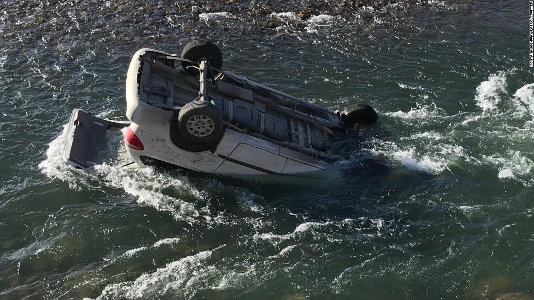 montana-trooper-rescues-driver-from-car-submerged-in-icy-river