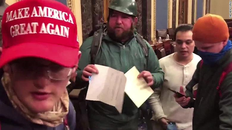 New video shows what it was like inside Capitol during riot