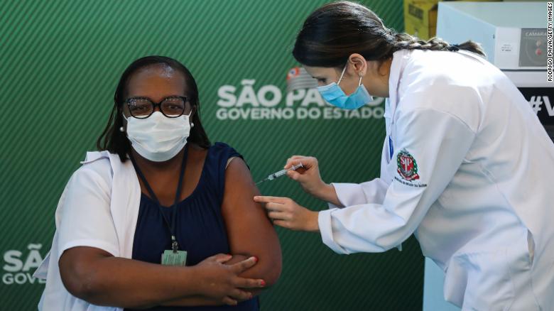 Brazil authorizes two Covid-19 vaccines for emergency use