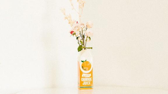 Ban.do Rise and Shine Orange Juice Vase
