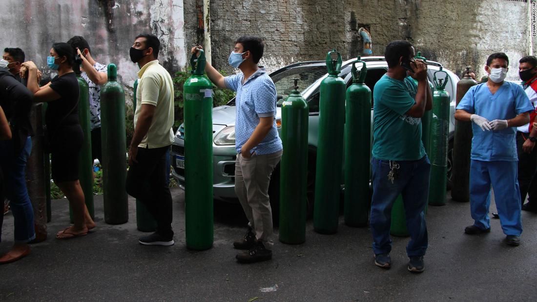 Brazilian officials were warned six days earlier about a looming oxygen crisis in Manaus