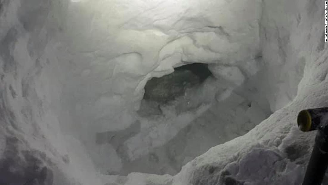 A missing teenage snowmobiler built a snow cave to survive until the rescue arrives