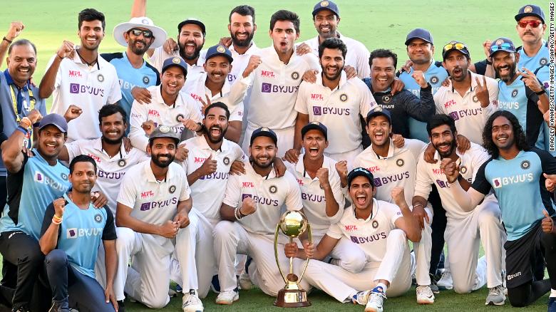 India achieves stunning Test victory over Australia with record-breaking run chase
