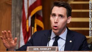 Excellent: Sen. Hawley blocks quick consideration of Biden's Homeland Security nominee 210119152918-01-hawley-dec2020-medium-plus-169