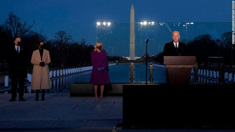 Biden to mark upcoming 500,000 US Covid-19 deaths with candle lighting ceremony
