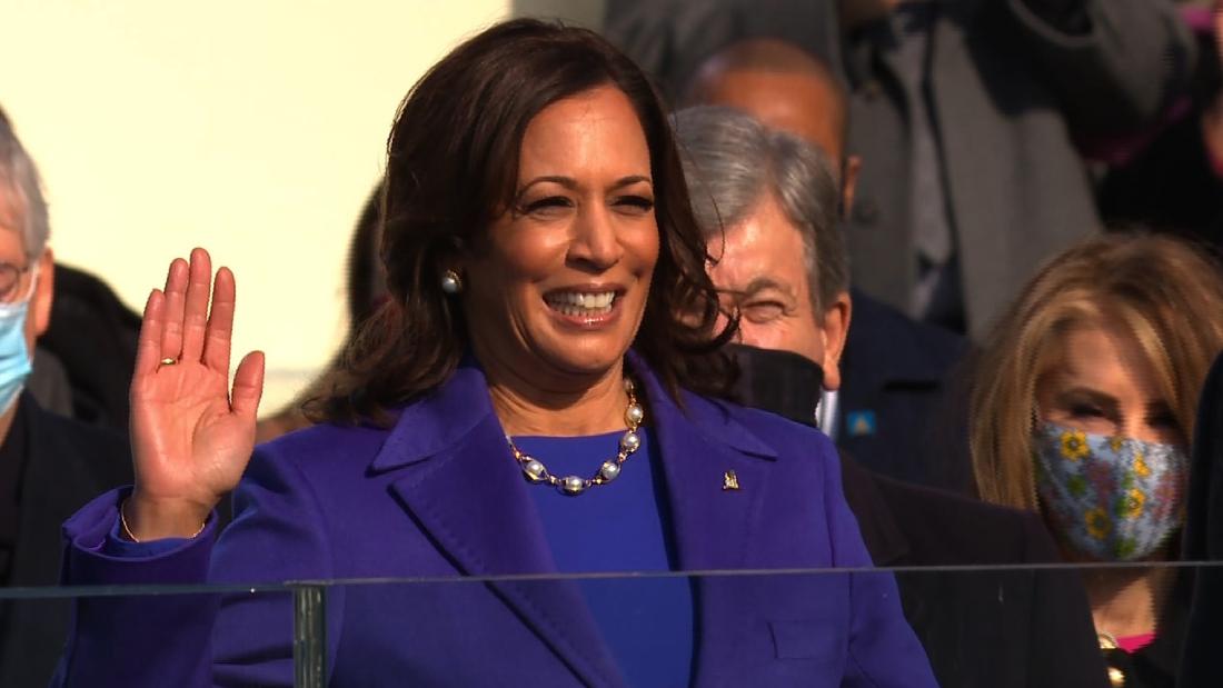 See Kamala Harris sworn in as Vice President