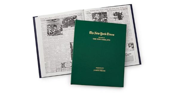 New York Times Custom Football Book