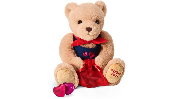 godiva valentine's day bear