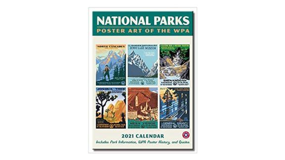 National Parks WPA Wall Calendar 2021