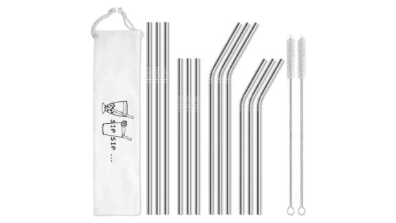 Hiware Reusable Metal Straws