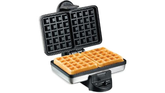 Hamilton Beach 2-Slice Nonstick Belgian Waffle Maker