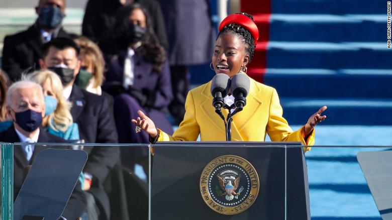 Youth poet laureate recites stunning poem at Biden inauguration