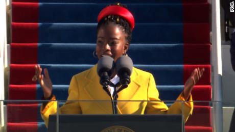 Youth poet laureate recites her stunning poem at Biden inauguration