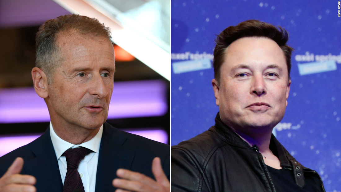 VW CEO Herbert Diess joins Twitter, troll Elon Musk