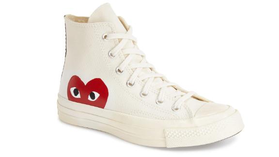 Comme Des Garçons Play x Converse Chuck Taylor Hidden Heart High Top Sneaker