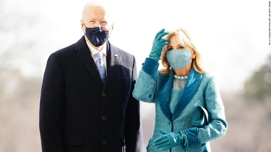 Jill Biden S Fashion Choices Were Subtle But Purposeful On Inauguration Day CNN Style