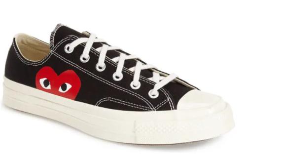 Commes Des Garçons Play x Converse Chuck Taylor Hidden Heart Low Top Sneaker