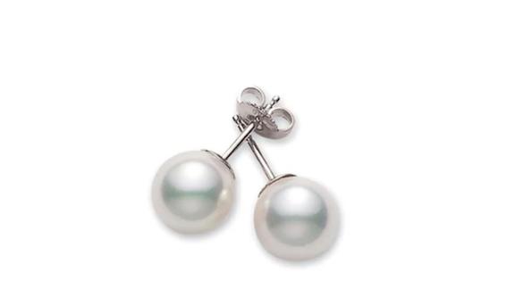 Mikimoto Akoya Pearl Stud Earrings