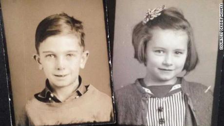 School photos of Dick and Shirley. 