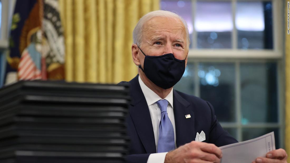 Executive Orders Biden Signs Orders To Get Checks And Food Aid To Low