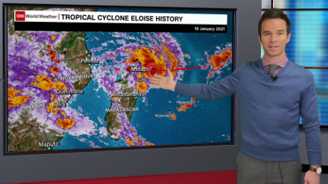 Tropical Cyclone Eloise Strengthens Before Imminent Mozambique Landfall Cnn Video