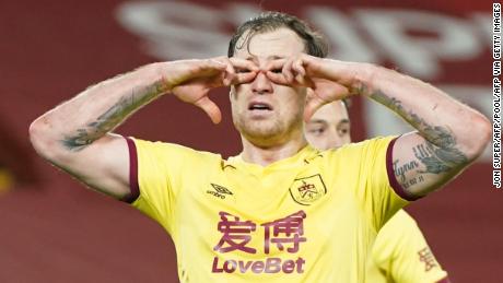 Ashley Barnes&#39; late penalty secured three crucial points for Burnley.