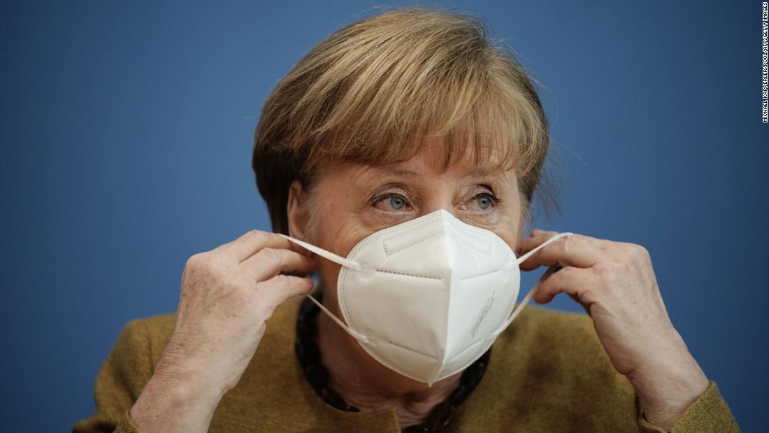 Germany’s Merkel warns of third wave if closure is lifted too soon