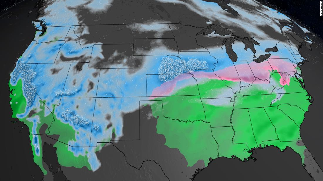 Snowstorm: Possible historical snowfall forecast for parts of the Midwest