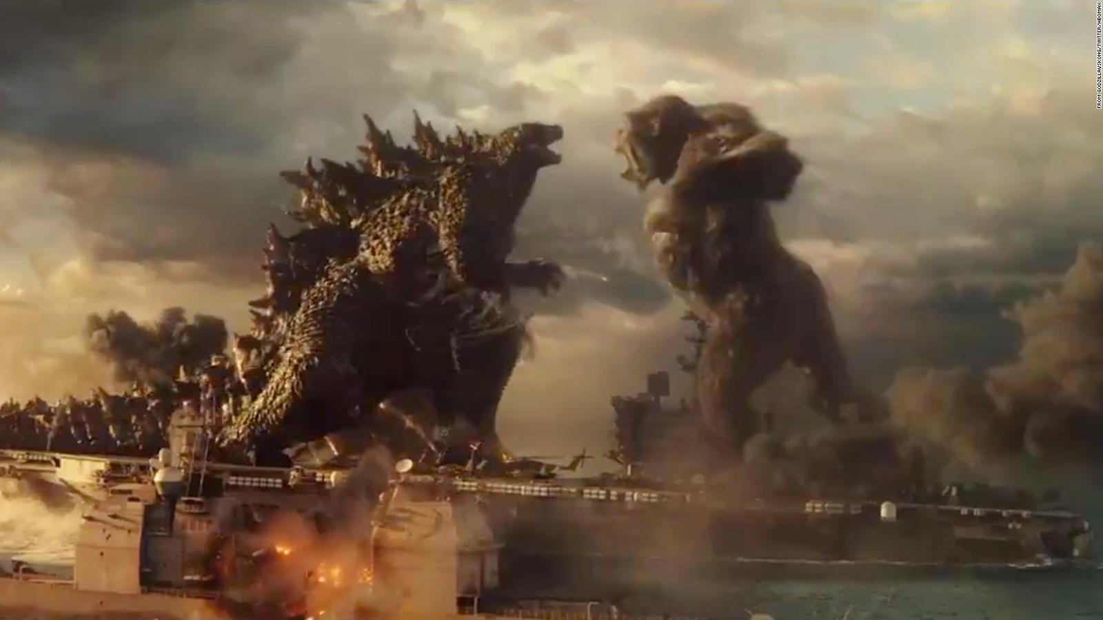 Godzilla Vs Kong Trailer Gives First Glimpse Of Epic Monster Showdown Cnn