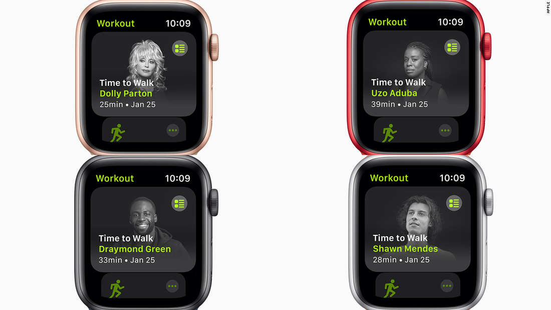 Apple’s new ‘Time to Walk’ feature puts Shawn Mendes and Dolly Parton on a tour with you