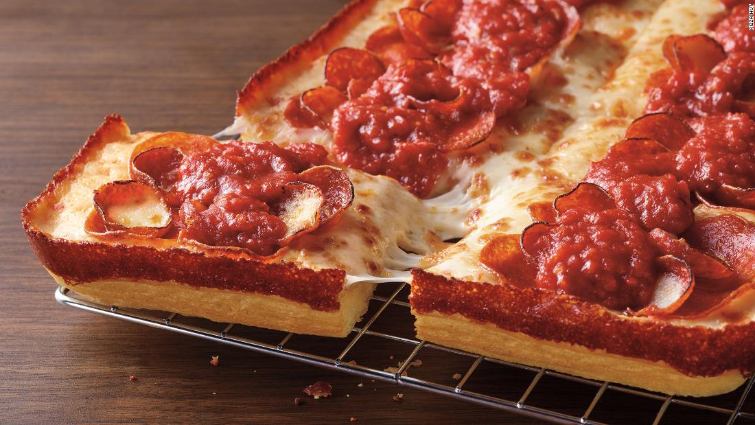 Pizza Hut has a new Detroit-style pizza